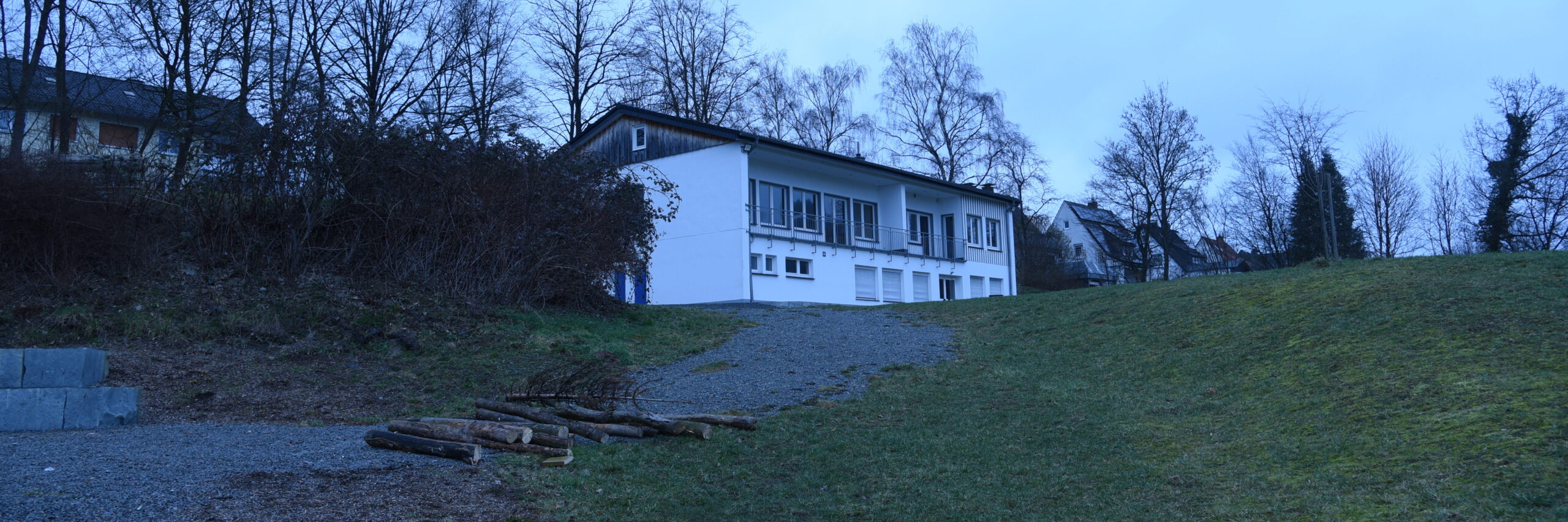 Pfadfinderhaus im Winter 2023